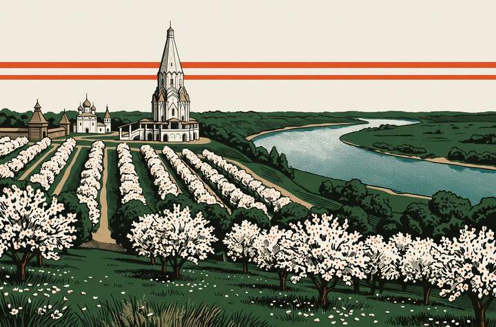Москва в цвету: сады, оранжереи, парки