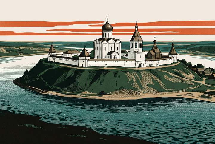 Свияжск: остров-град на Волге