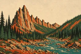 Башкирия: Айгир, Розовые скалы и шиханы