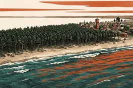 Бердск и Обское море