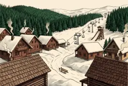 Бакуриани: лыжи всей семьёй