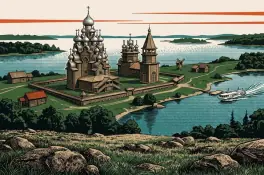 Кижи: 22 купола и ни одного гвоздя