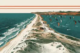 Благовещенская — море с двух сторон косы