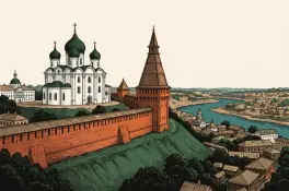 Смоленск: стена Фёдора Коня, Теремок и курганы